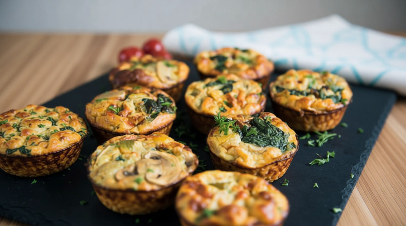 Les mini frittatas aux légumes, ma recette préférée